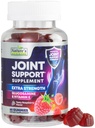 Joint Support Supplement - Ekstra styrke Glucosamine Gummy støtter leddene Helse & Fleksibilitet for rygg, kne, hender - naturlig vitamin E immunstøtte - beste gummier for kvinner og menn - 60 gummier
