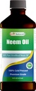 Beste Naturals 100% ren Neem olje, 100% kaldt presset og ubegrenset - 16 OZ (1 flaske)