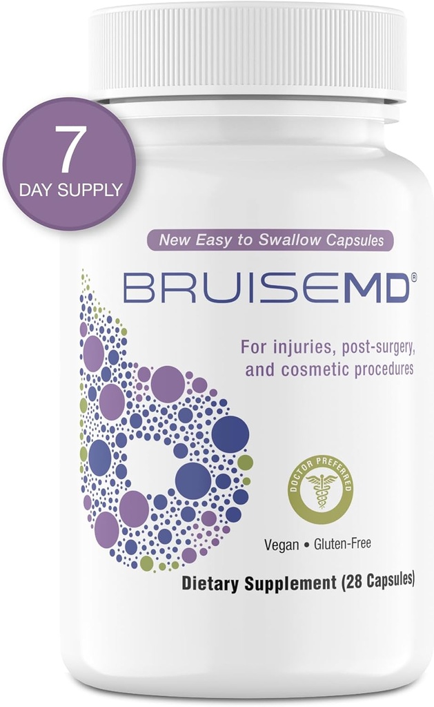 Supplement og Gel Bundle, kombinasjonsbehandling for å bidra til å fjerne misbruk og redusere hevelse