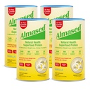 Almased Vanilla måltid erstatningsshake - lav-glykemisk høy plante basis protein pulver - ernæringsmessig vekt helse støtte supplement - Vanilla Flavor - 17,6 oz (1,1 pund (4 pakke))