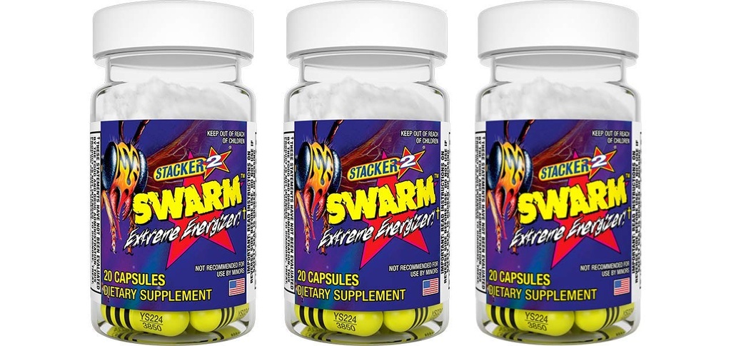 Swarm Extreme Energizer 20 kapsler (pakke med 3)