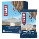CLIF BAR - Energiprotein Barer - Peanut Smør Banan med mørk sjokolade - laget med økologisk havre - Energibarer - Ikke-GMO - (10 Pack)