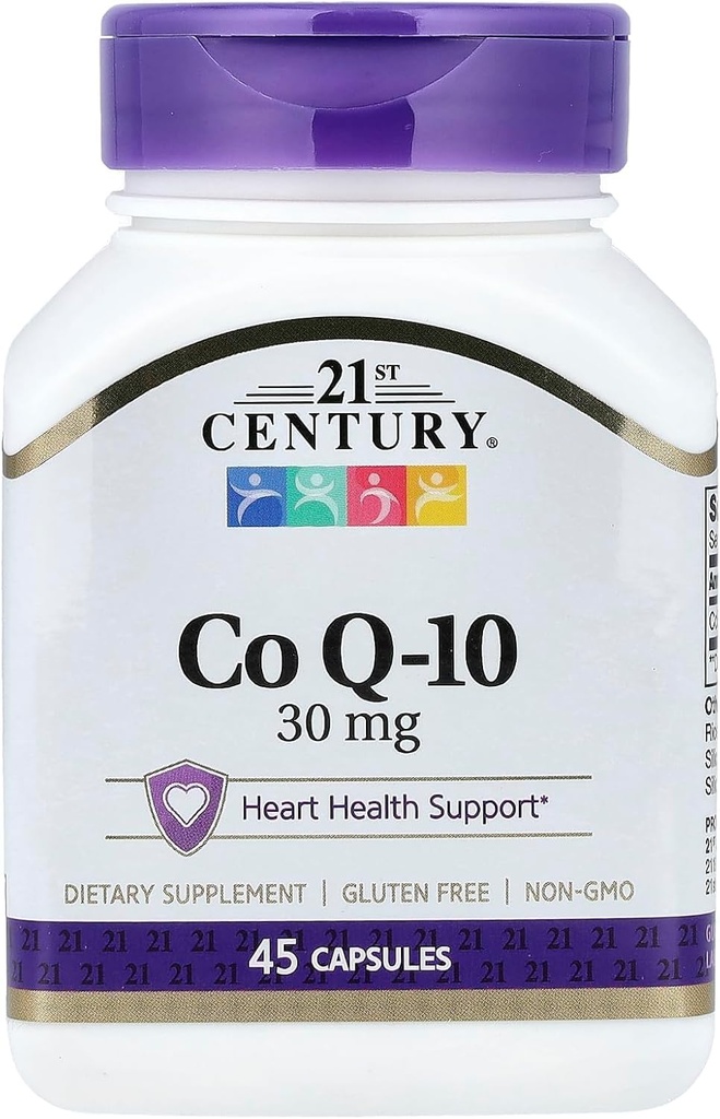 21st Century Co Q10 30 mg Kapsler, 45 greve (21341)