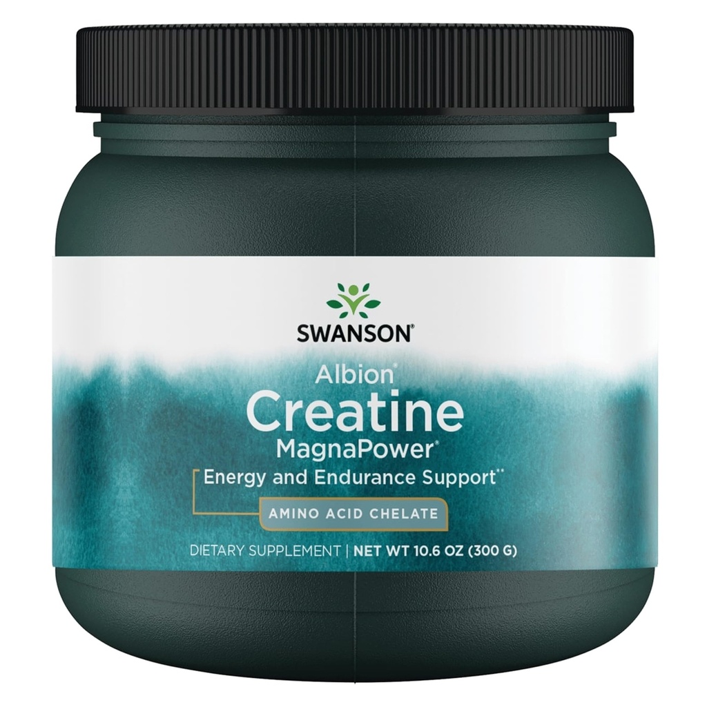 Swanson 100% ren kreatin Magnapower 10.6 Ounce (300 g) Pwdr