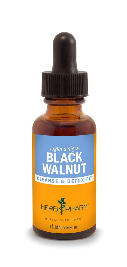 Herb Pharm Svart Walnut flytende ekstrakt for rensing og avgifting - 1 Ounce