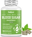 Blodsugar - Advanced Formula med Bitter Melon, Ashwagandha, Cinnamon, Chromium, Magnesium, Vitaminer, Alpha Lipoic Acid, Cayenne Pepper & Mer