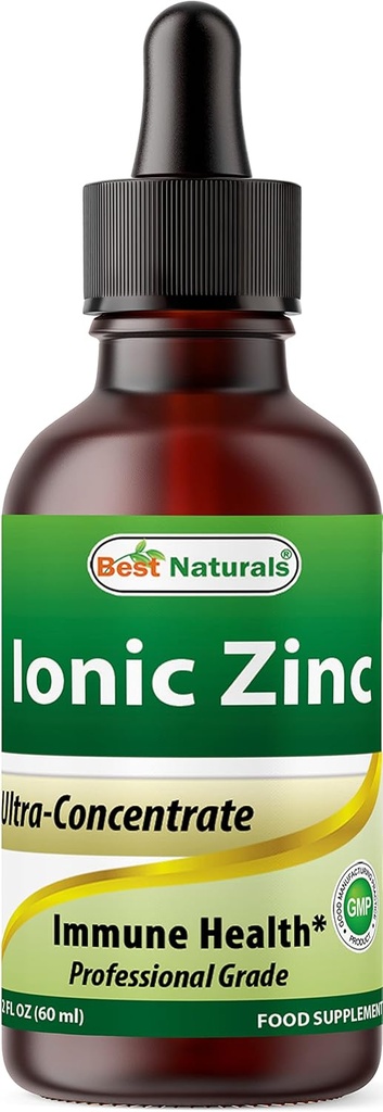 Best Naturals Ionic Liquid Sink - Immunstøtte - høy biotilgjengelighet - Glassflasker 2 OZ (60ml)