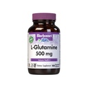 Blåbonnet Ernæring L-Glutamin 500mg, støtter immunfunksjon*, Nitrogen Transportør*, Soya-fri, Glutenfri, Ikke-GMO, Kosher Certified, Vegan, 100 Grønnsaker Kapsler, 100 Services