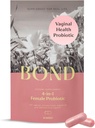 BOND 4-i-1 Vaginal probiotika for kvinner for Vaginal Flora, Odor Control, Yeast & pH Balance for kvinner - Daily Lactobacillus Formula (5 milliarder CFU), med prebiotika og tranebær, 60 kapsler (2/dag)