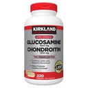 Kirkland Signatur Glukosamin & Chondroitin, 220 tabletter (2 pakke)