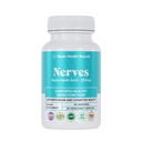 Grunnleggende merker Nerver Alpha Lipoic Acid, 200 mg, nevronfunksjon (pakke med 1)