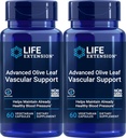 Life Extension Advanced Olive Leaf Vaskulær støtte, 60 vegetariske kapsler (pakke med 2)