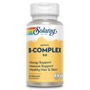 SOLARAY Metyl B Complex 50 mg - Vitamin B-kompleks med vitamin B12, B6, B1, Folsyre, Biotin og mer - Cellular Energy Supplements, Nervefunksjonsstøtte - Vegan, 60-dagers garanti, 60-dagers