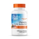 Legens Best Chewable Fullly Active Methyl B12, Metylkobalamin, Energi, Minne, & Mood Support, Ikke-GMO, Glutenfri, Soja Free, Vegan 60 Tabletter