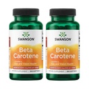 Swanson Beta-Caroten vitamin A 25000 IU Hudøy immunsystem Helse Antioksidant støtte 7500mg 300 Softgels Count (2 Pack)