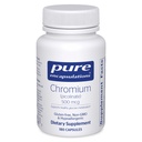 Ren innkapslinger kromium (Picolinate) 500 mg - for lipid & karbohydratmetabolisme * - Mineral Supplement - Overlegen absorpsjon kromium Supplement - Vegan & Glutenfri - 180 kapsler