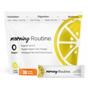 ROUTINE Morning Daglig Hydration | Elektrolyte pulverpakker med Apple Cider Vinegar, sitron og sjøsalt | Keto & Paleo-vennlig Elektrolytte drikkeblanding (30 Pack)