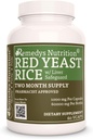 Remedys ernæring Rødt Yeast Rice med Liver Protection (Herbal Properties Blend) 1 000 mg, 60 Vegan Kapsler Herbal Diett Supplement