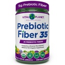 Vital Planet - Fiber 35 Powder Diverse Fiber Supplement for kostholdsstøtte og anledninger parabol med 35 Prebiotiske Fibers og 35 Organic Superfoods å opprettholde Bowell Regularity, 6,77 oz