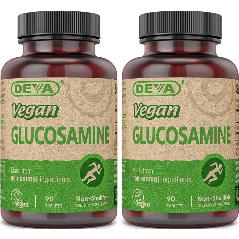 DEVA Vegansk Glukosamin 90 Tabs (pakke med 2)