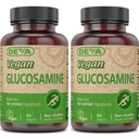 DEVA Vegansk Glukosamin 90 Tabs (pakke med 2)