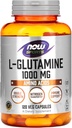 Nå Mat Sport, L-Glutamin, 1000 mg, 120 Veg Kapsler