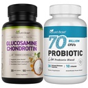 Naturens Base Glukosamin Chondroitin + Probiotika 70 milliarder CFU