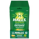 HALLS Defence Assortert Citrus Vitamin C Drops, Dietary Supplement Drops, 12 poser med 30 dråper (360 Total Drops)