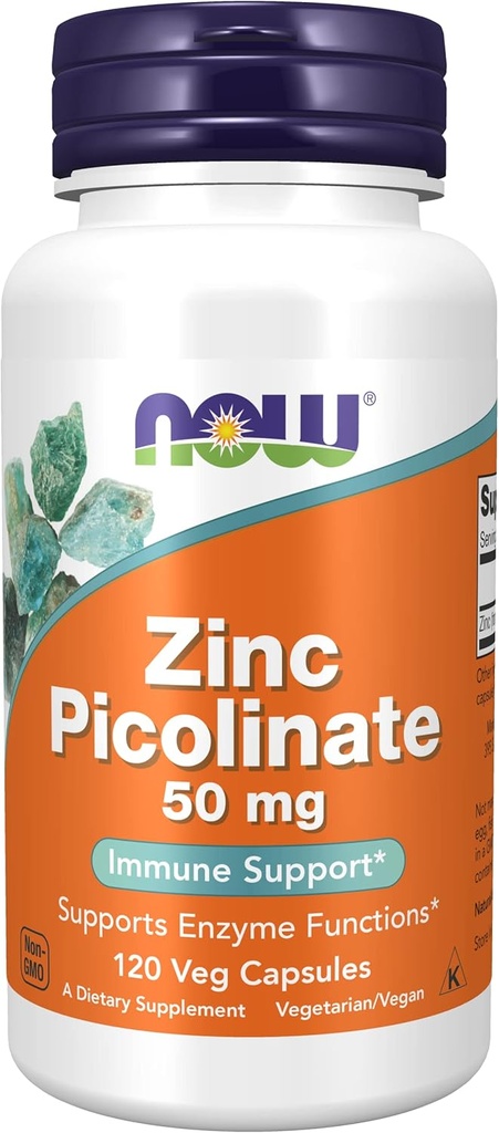 Nå Mat Sink Picolinat, 120 caps 50mg (2-Pack)
