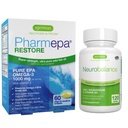 Igenus Pharmepa gjenopprette EPA + Neurobalanse sink, magnesium og vitamin B6 Mood Helse Bundle for oppmerksomhet og fokus