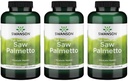 Swanson så Palmetto - Herbal Supplement å fremme mannlig prostata helsestøtte - naturlig hårtilskudd og urin helse støtte (540 mg 250 kapsler) (3 pakke)