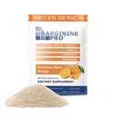 L-ARGININE PRO Supplerende pulver ® 30 Pakninger Single Servere Reisestørrelse ® 5.500 mg L-arginin Plus 1.100mg L-citrullin, oransje