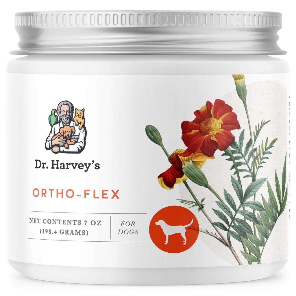 Dr. Harveys Ortho-Flex Herbal Hip og felles Supplement for hunder (7 Ounces)