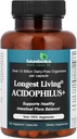 Futurebiotika Lengste Living Acidophilus Plus kapsler, 100-talls