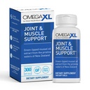 OmegaXL Joint Support Supplement - Naturlig muskel støtte, Grønn leppemusling olje, Mykt Gel piller, Drug-free, 300 greve