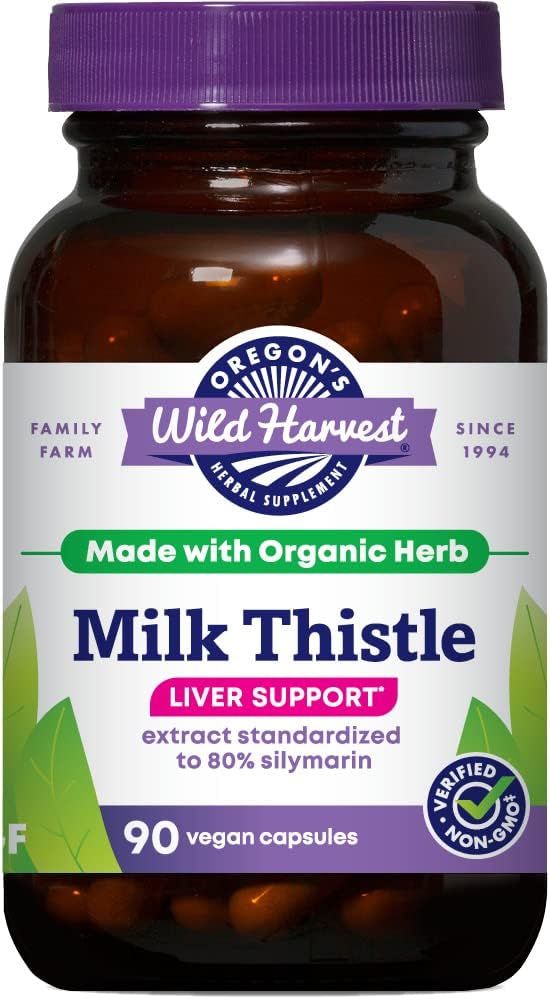 Oregons Wild Harvest Milk Thistle - Organisk - 90 caps