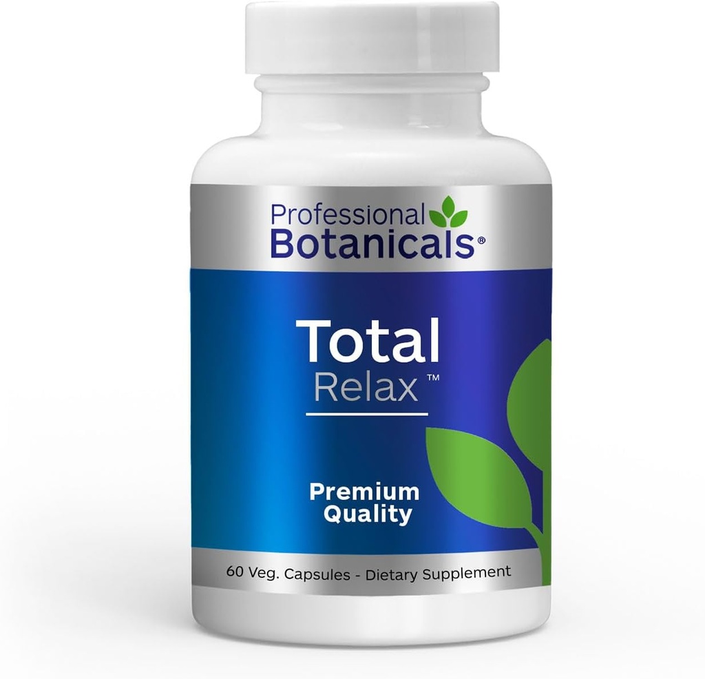 Profesjonelle botaniske total relax Magnesium Supplement for muskelspenning og avslapping - 60 vegetariske kapsler