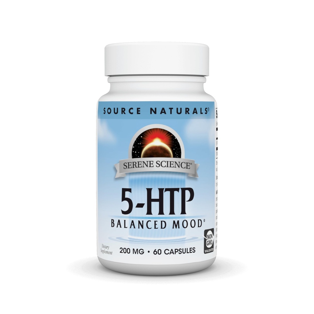 Kilde Naturals Serene Science 5-HTP 200 mg - 60 kapsler