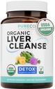 USDA Økologisk Melk Thistle og Dandelion Root - Silymarin Melk Thistle Liver Detox Cleanse Formula med Artichoke Extract for omfattende lever støtte - Vegan Non-GMO & Lab Verifisert (1 måneds forsyning)
