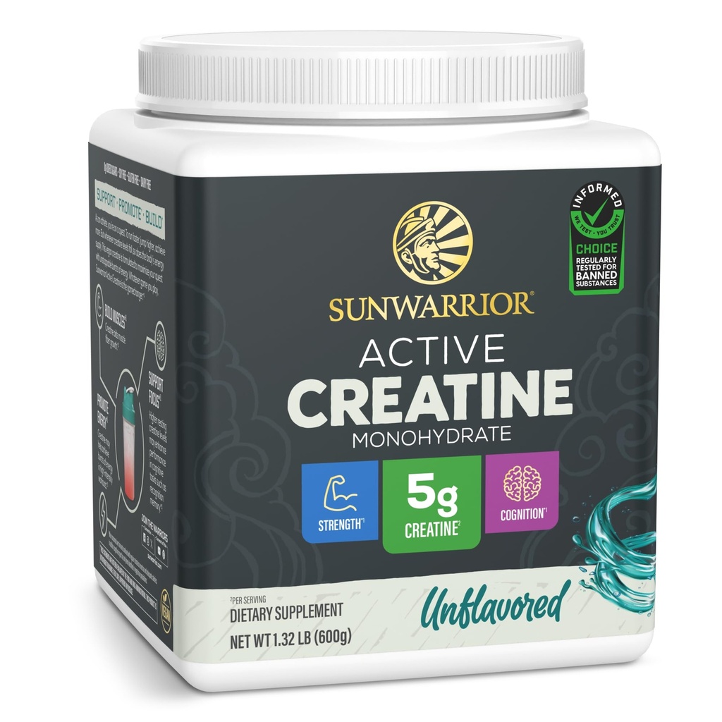 Kreatin Monohydrat Powder Mikronisert PreWorkout Recovery Supplement | Støtte Muscle Building Styrke Trening Kognisjon | Vegan & Keto Vennlig bulk Størrelse (120 Services) Uslavored