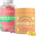 Kinnatur Myo-Inositol & Vitamin B2 Wellness Bundle - Hormonal Balance, Migraine Relief & Energi Støtte Gummies