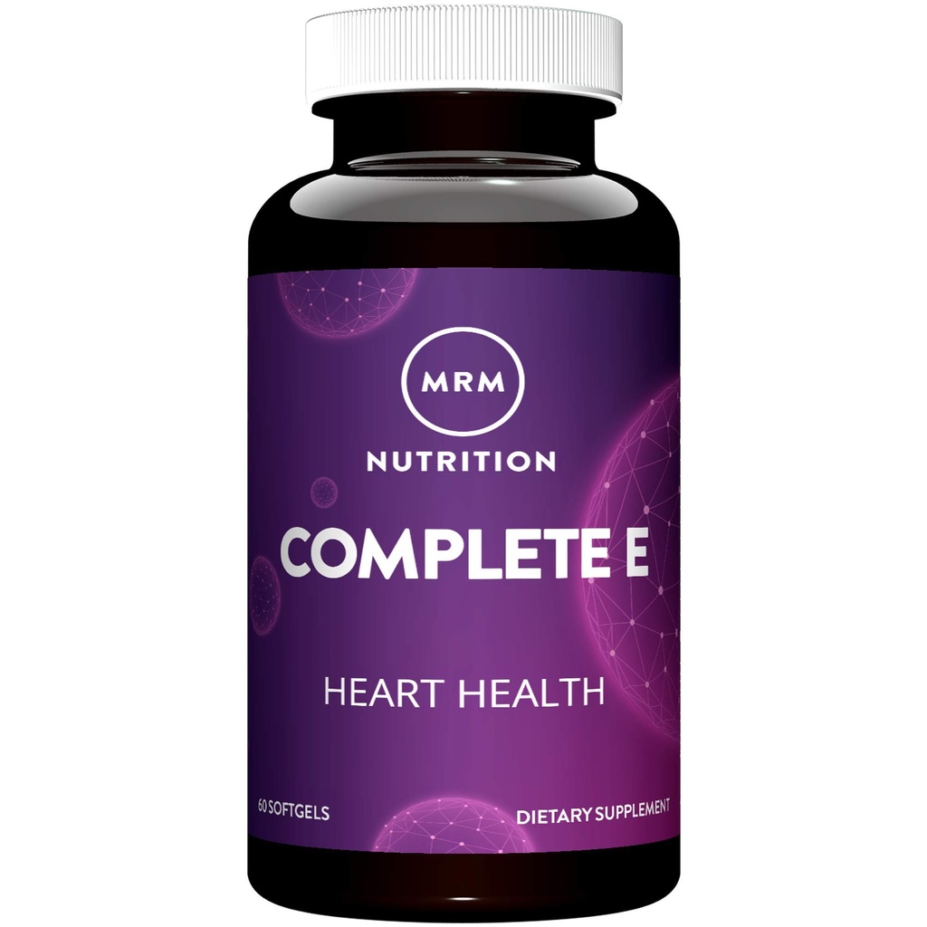 MRM Nutrition Complete E | 400 IU vitamin E | hjertehelse | med vitamin C| Glutenfri | 30 Services