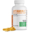 Bronson vitamin C 1000 mg Premium ikke-GMO askorbinsyre tabletter, 100 teller