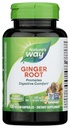 Naturens måte Ginger Root, fremmer digestiv komfort*, 1,100 mg per 2-kapsule servering, ikke-GMO-prosjekt verifisert, Vegan, 100 kapsler