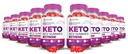 (10 Pack) Rippete resultater Keto ACV Gummies Extreme 2000MG Rippete resultater Keto Gummies Apple Cider Vinegar Formulert med Pomegranate Beet Juice pulver B12 Vegansk Ikke GMO 600 Gummys