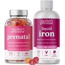 Mors løfte Prenatal Gummies & flytende jernbunn