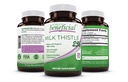 PURELY gunstige organiske Melk Thistle Kapsler, 50:1 Melke Thistle Extract, Liver Cleanse & Antioksidant Support, 120 Veg Kapsler, Vegan & Ikke-GMO