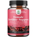 Fertilitetssupplement for kvinner med prenatal flervitaminer - kvinnelig fertilitetsstøtte med prenatal Choline Inositol Folate Chasteberry og CoQ10 Fertilitetsblanding for kvinner for å fremme raskere begrep