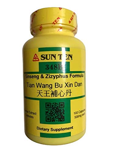 Sun Ten - Ginseng & Zizyphus Formula Capsules/Tian Wang Bu Xin Dan