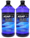 American Biotech Labs ASAP 10 PPM Silver Sol Immune System Support ® 2 Pakke med 32 Oz Totalling 64 Oz